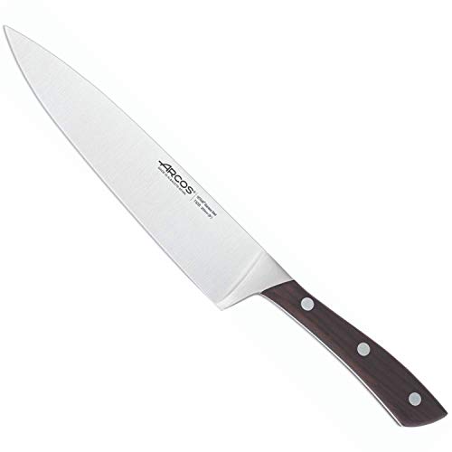 Faca de cozinha Arcos Natura 155510 | Aço nitrum | Punho da lâmina de jacarandá e 20 cm Arcos - Facas de cozinha - aço nitrum, jacarandá, 20 cm