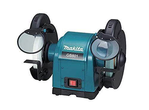 Lixadora de Dupla Corte MAKITA GB801 - 205 mm Makita - Retíficas - dupla corte, 205 mm, 550 W, luz LED