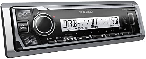 Rádio para Barco com Bluetooth e Alexa Integrados Kenwood - Aparelhos de áudio e vídeo para veículos e sistemas de painel - rádio, barco, bluetooth, alexa