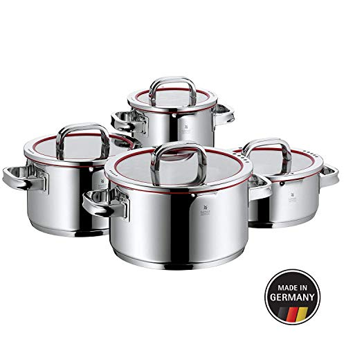 Conjunto de Panelas WMF Function 4 (Aço Inoxidável - Preto) WMF - Conjuntos de panelas - aço inoxidável, preto, 4 peças
