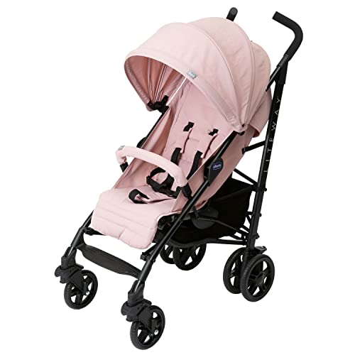 Carrinho de Bebé CHICCO Liteway 4 Blossom Chicco - Móveis para bebês e crianças pequenas - apoio cabeça, apoio costas, transporte fácil, peso máximo 25 kg