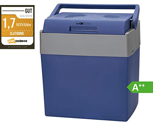 Geleira Elétrica CLATRONIC KB 3714 (Capacidade: 28 L) Clatronic - Porta-alimentos e bebidas - 28 L, 12V, 230v, mango dobrável, modo eco