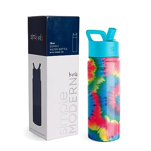 Garrafa SIMPLE MODERN Summit Tie Dye (530 ml) Simple Modern - Utensílios de mesa - garrafa, simple modern, summit tie dye, 530ml