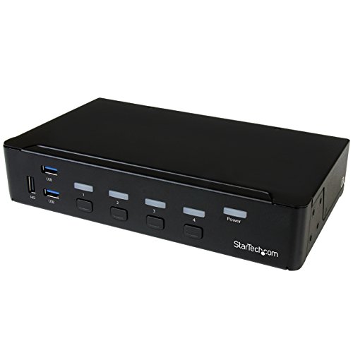 Comutador de vídeo STARTECH.COM SV431HDBU3 STARTECH - Redes - usb 3.0, hdmi, 4 portas, áudio