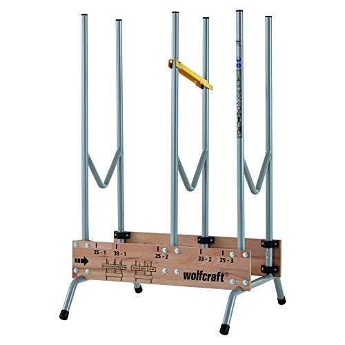 Wolfcraft 1 Serrilho de apoio 5121000 (Ferramentas) Wolfcraft - Cavalos de serra - metal, preto, laranja, 1 peça