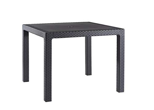 Mesa de Jardim KETER (Cinzento - Aço - 95x74.5x95cm) KETER - Mesas de exterior - cinzento, aço, 95x74.5x95cm