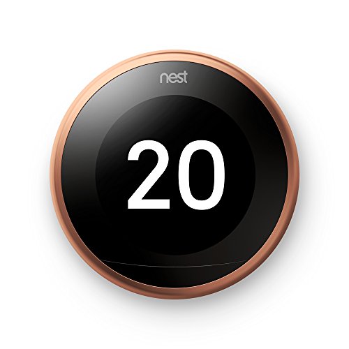 Termóstato Eléctrico NEST T3031EX WLAN Castanho Google - Termostatos - elétrico, nest, wlan, castanho