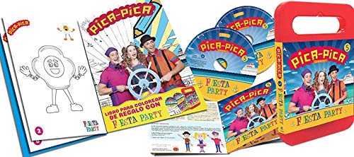 DVD Pica-pica - Fiesta Party (Edição em Espanhol) Warner Music Spain - Mídia - dvd, pica pica, fiesta party, edição espanhol