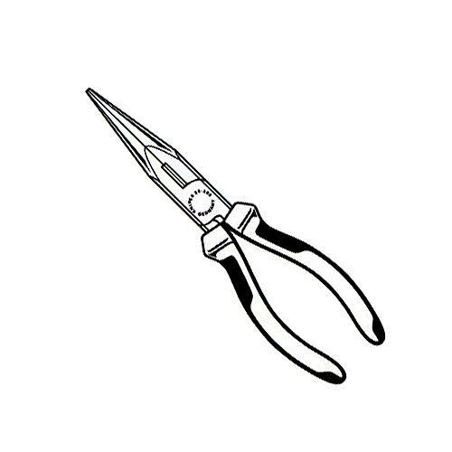 Knipex 26 12 200 alicate Alicate de corte diagonal KNIPEX - Alicates - diagonal, 25 mm, ferro, 20 cm