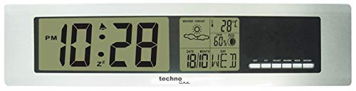 Estação Meteorológica TECHNOLINE WS 9123 Technoline - Previsores do tempo e estações - lcd, polido, temperatura, umidade