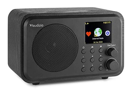 Rádio Audizio Venice Preto (Rádio) AUDIZIO - Áudio - dab+, wifi, bluetooth, lcd, bateria