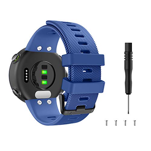 Bracelete MO-KO para Garmin Forerunner 45 - Preto MoKo - Acessórios para monitor de atividades - silicone, forerunner 45, preto, resistente