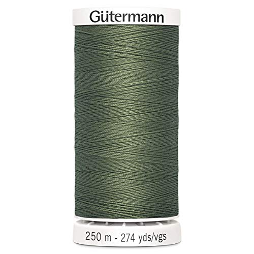 Fio para Costura GUTERMANN Sew-All 0824 - Verde (250m) Gütermann - Fios - 250m, verde, poliéster, resistente ao calor