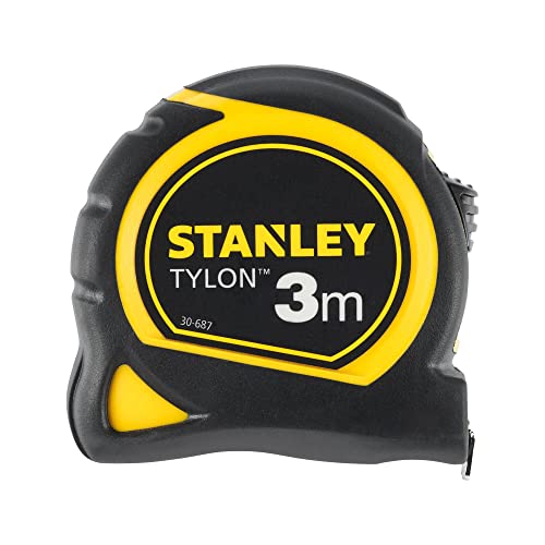 Fita métrica Stanley 0-30-687 | Preto (Ferramentas) STANLEY - Fitas métricas - preto, 3m, métrico, clip