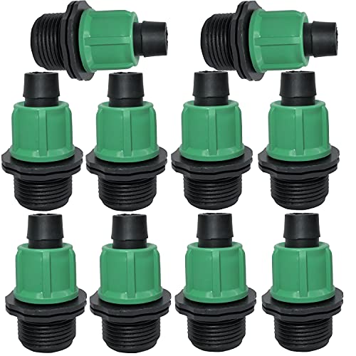 Conjunto de 10 Conectores de Mangueira AERZETIX C48691 AERZETIX - Acessórios e válvulas para mangueira de jardim - conjunto, conectores, mangueira