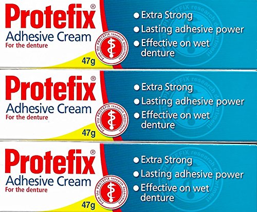 Creme adesivo 3 x 40 ml PROTEFIX (Recondicionado Como Novo) Protefix - Cuidados com a higiene oral - adesivo, 40 ml, recondicionado