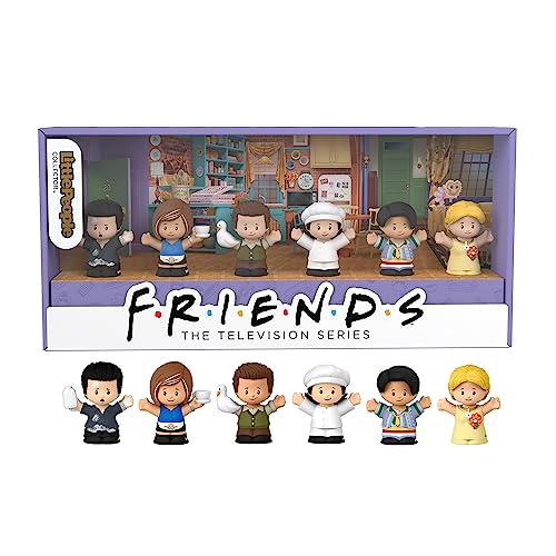 Conjunto de bonecos de brincar MATTEL HPH05 Fisher-Price - Brinquedos - conjunto, bonecos, brincar, matell, família friends, ross geller