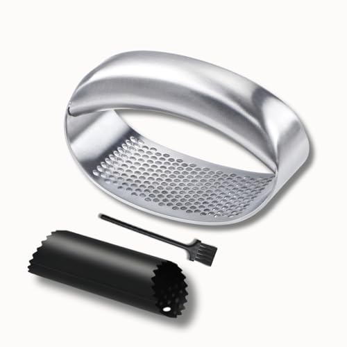 Picador de Alho CLOVE 18/8 Inox (Aço Inoxidável - 6x5.5x9cm) Clove Kitchenware - Utensílios de Cozinha - aço inoxidável, 6x5.5x9cm
