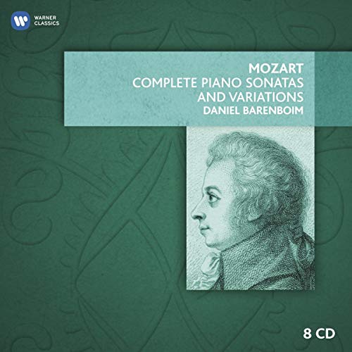 CD Daniel Barenboim - Mozart: Complete Piano Sonatas & Variations WARNER CLASSICS, BOX CLASSICA, SOLO, CLASSICO, - Música e gravações de som - daniel barenboim, mozart, piano sonatas, variations