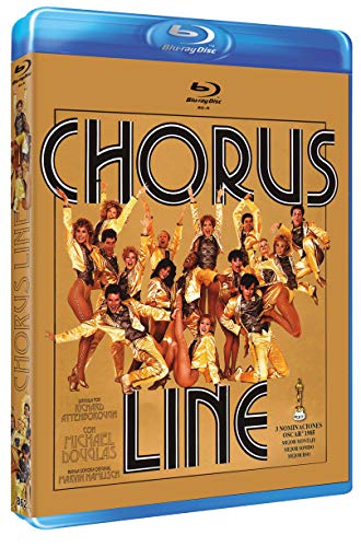 Blu-Ray A Chorus Line (Edição em Espanhol) DVD - Dvds de filmes e programas de televisão - blu-ray, edição em espanhol, broadway, musical