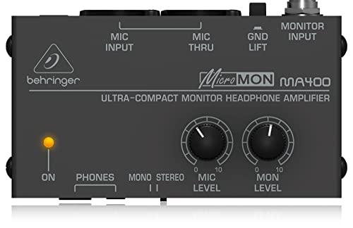 Beringer Ma400Micromix Conjunto de Áudio para Casa Behringer - Amplificadores de áudio - conjunto áudio, casa, beringer