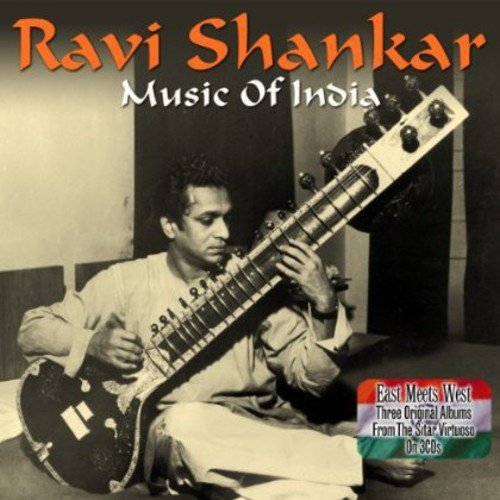 CD Ravi Shankar - Music of India (3 CDs) NOT NOW - Música e gravações de som - cd, ravi shankar, música da Índia, 3 CDs