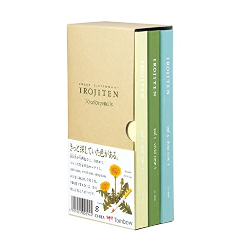 Lápis Tombow Iroji Ten Ci-Rta 30 Cores Tombow - Lápis - 30 cores, mina suave, 0,5mm, madeira de cedro