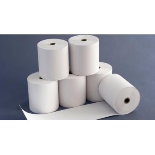 Apli Termo Pack de 8 Rolos de Papel Branco (57x40x12mm) APLI - Rolo de papel para recibos e máquinas de adição - termostato, papel branco, rolos