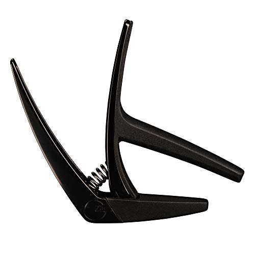 Pergola de Guitarra CEJILLA Nashville Preto G7th - Acessórios para guitarra - leve, entoação melhorada, design elegante, elástico suave