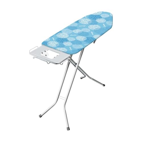 Tábua para Engomar VILEDA Solid Azul (122 x 44 cm) Vileda - Tábuas de passarroupa - 122 x 44 cm, aço inoxidável, altura ajustável, azul