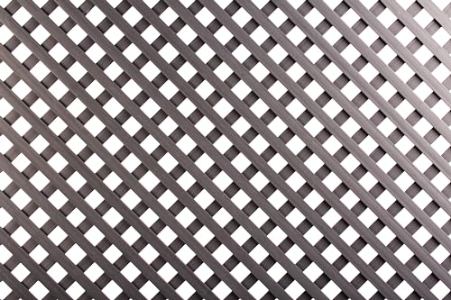 Tampa para Caixa de Armazenamento CATRAL Celosía Castanho CATRAL - Móveis de exterior - pvc, 18mm x 10mm, resistente à intempéries, fácil de cortar
