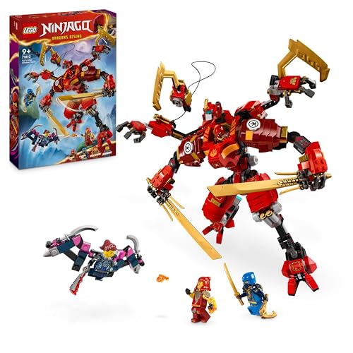 LEGO Ninjago: Máquina Escaladora Ninja Kai - 71812 (Idade mínima: 9) LEGO - Blocos de encaixe - lego, ninjago, máquina escaladora, Kai, 9 anos