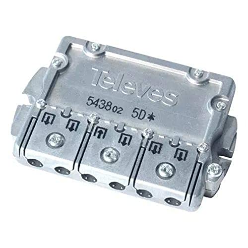 Multiplicador de Vídeo TELEVES 543802 (VGA) Televes - Divisores e comutadores de áudio e vídeo - vga, caixa, 2400 MHz, 75 ohm