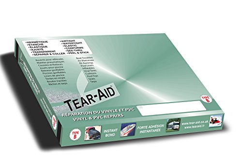 Tear Aid Banda Reparadora Instantânea (Pvc) TEARepair Inc. - Fita adesiva de ferragens - pvc, vinil, tecidos, adesivo permanente