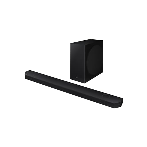 Soundbar SAMSUNG Hw-Q800D (5.1.2 - 360 W - Subwoofer Sem Fios) SAMSUNG - Alto-falantes - 5-1/2, 360 W, subwoofer sem fio