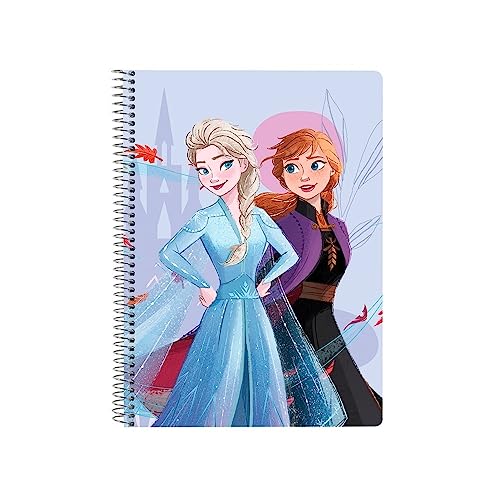 Caderno P/CANDELENCE Libreta Cuarto 80H Frozen Believe safta - Cadernos e bloco de notas - 80 folhas, a4, destacável
