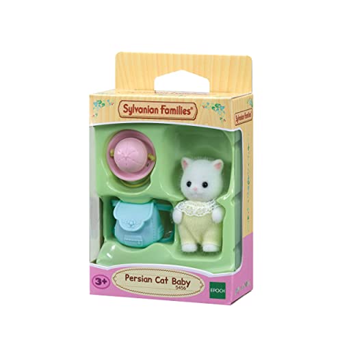 Boneca SYLVANIAN FAMILIES 5456 (Idade Mínima Recomendada: 3 anos) SYLVANIAN FAMILIES - Brinquedos - persas, bebé, mala, pvc, 3 anos
