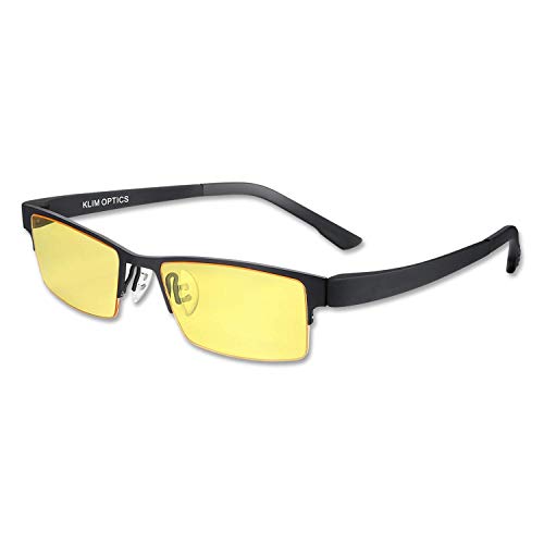 Óculos KLIM Optics (Anti-Luz Azul - Proteção UV) KLIM - Óculos de grau - anti-luz azul, proteção UV, fita para orelha, poliuretano