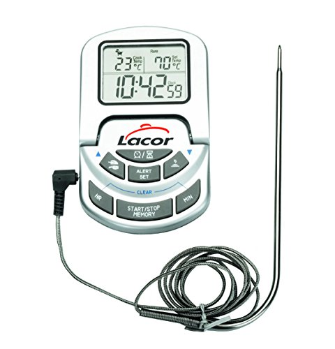 Termómetro de Cozinha LACOR (Aço Inoxidável - 0.5 m) Lacor - Termômetros de cozinha - aço inoxidável, 0.5 m, cozinha