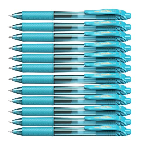 Esferográfica Rollerball STABILO Energel 1.0 Azul Turquesa Pentel - Canetas - esferográfica, rollerball, stabilo, energel, azul turquesa, ponta gel