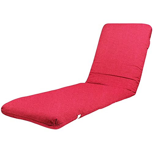 Almofada de Guarda-Sol Eurásia Vermelho (180x50cm) TIENDA EURASIA - Almofadas - almofada, guarda-sol, vermelho, poliéster, fibra, conforto