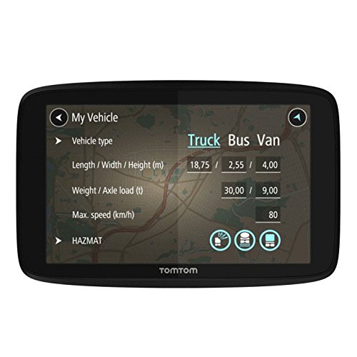 GPS TOMTOM Truck Go Professional (Europa - Bluetooth Mãos Livres - 6'' - 1h de autonomia) TomTom - Sistemas de navegação gps - europa, bluetooth, 6 polegadas, autonomia 1h