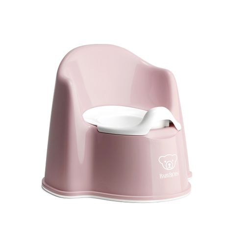 Babybjorn Potty Chair Pink Pastel / White BabyBjörn - Acentos de vaso - potty chair, design ergonômico, confortável, encosto alto