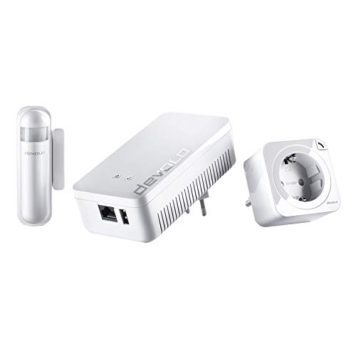 Powerline DEVOLO Home Control Starter Kit 2.0 DEVOLO - Kits de automação residencial - powerline, home control, starter kit