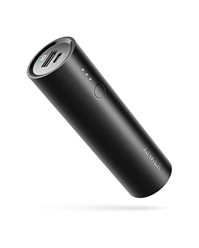 Power Bank ANKER PowerCore (5000 mAh - 1 USB - 1 MicroUSB - Preto) Anker - Adaptadores de energia e carregadores - 5000 mAh, 2A, universal, led