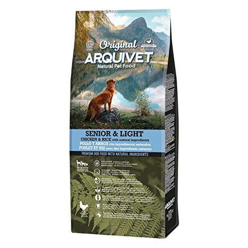 Ração para Cães ARQUIVET (12 Kg - Seca - Sénior) Arquivet - Ração para cães - sénior, seca, 1,2 kg, pollo, arroz