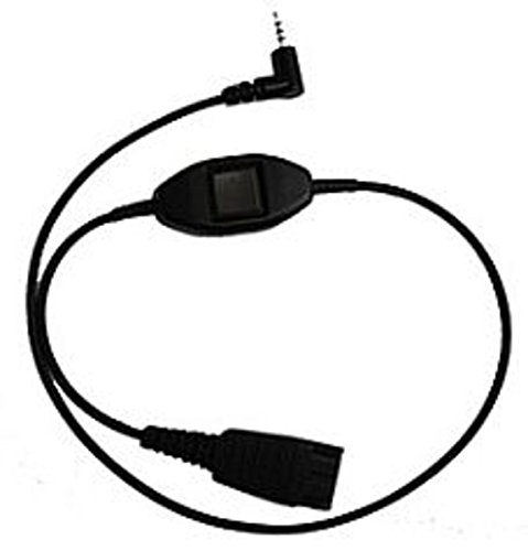Cabo de Rede JABRA (RJ45 - 50 cm - Preto) Jabra - Acessórios para telefone - 50 cm, preto, rj45, conectores