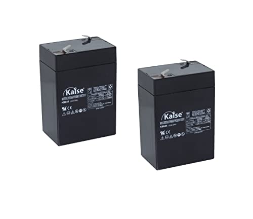 Bateria Recarregável KASE 6V - 4.5Ah (Recondicionado Como Novo) Kaise Technologies - Baterias de uso geral - 6v, 4.5Ah, recarregável, AGM