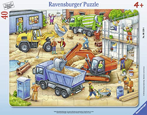 Puzzle RAVENSBURGER 06120 (Idade Mínima: 6) Ravensburger - Quebra-cabeças de encaixar - puzzle, madeira, 40 peças, base prática