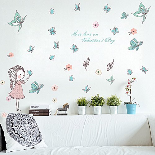 Autocolante para crianças WALLPARK 000002 Yingdong - Papel de parede - divertidos, fácil de colocar, coloridos